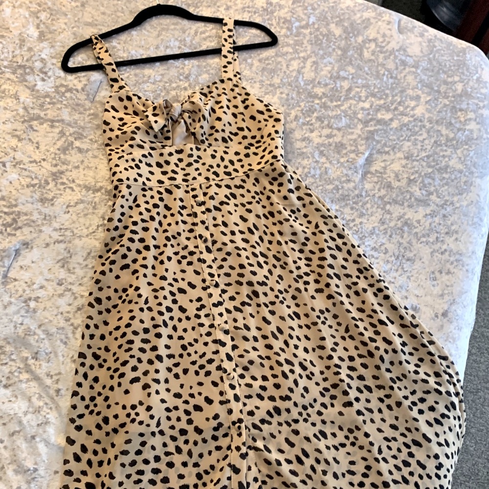 Leopard cheetah dress